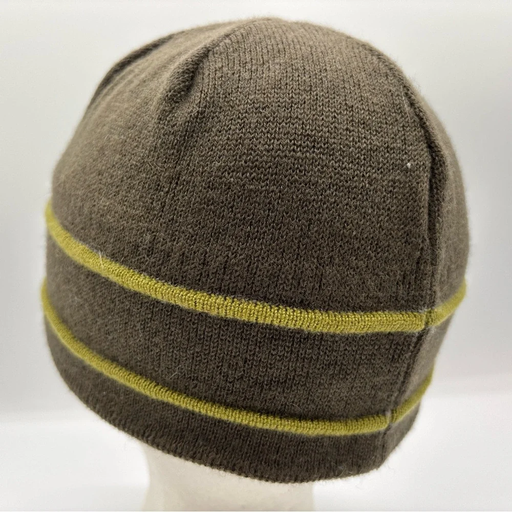 The North Face Kids Green Wool Beanie Unisex One Size Fits Most‎
